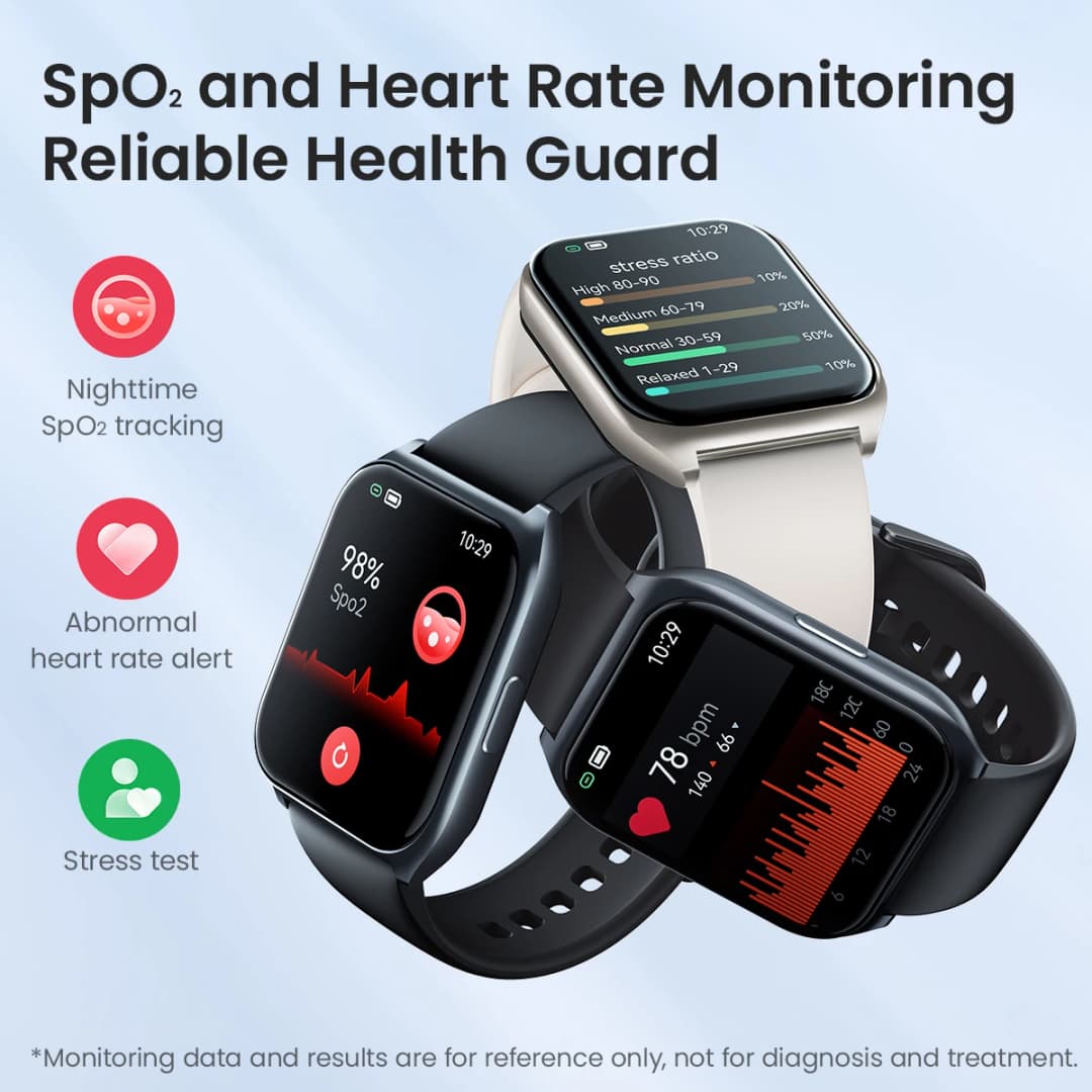 HAYLOU Watch 2 Pro (LS02 Pro) Smart Watch 1.85'' HD Display SpO2 Heart Rate Monitor 100 Workout Modes Smartwatch for Men Women - 4