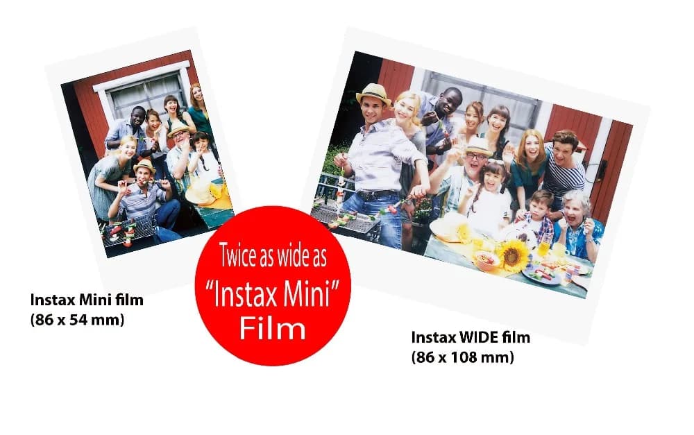 Wide 300 Fujifilm Instax Wide Film 5-Inch Fujifilm Camera Paper Fujifilm Wide Photo Paper For Fuji Wide EVO/400/210/Wide Printer - 4