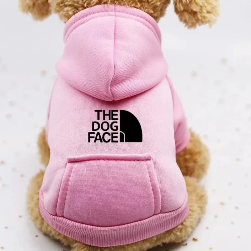 Autumn and winter sweater cowboy pocket two-legged clothes sports wind pet clothes dog cat pet clothes supplies - 5