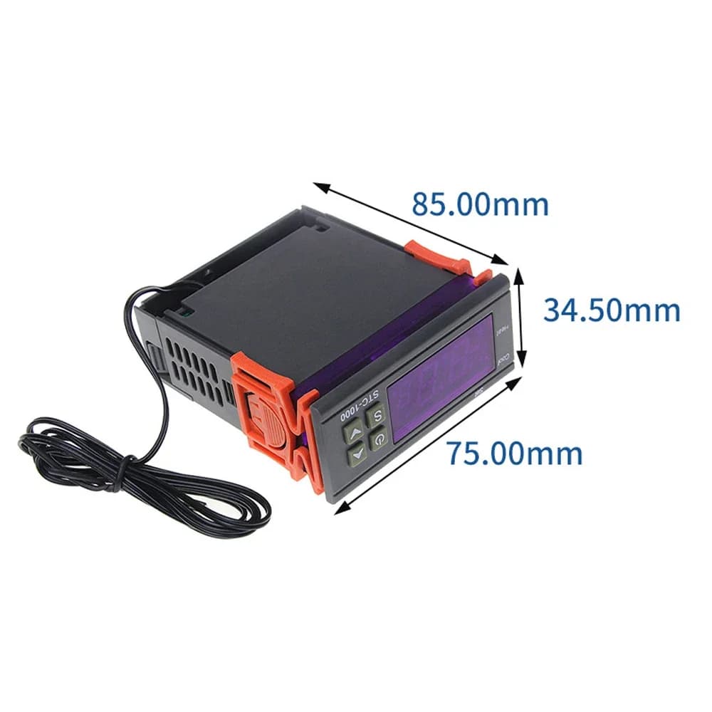 Smart STC-1000 Temperature Controller LED Digital Thermostat Thermoregulator Incubator Relay Heating and Cooling 12 V 220V - 6