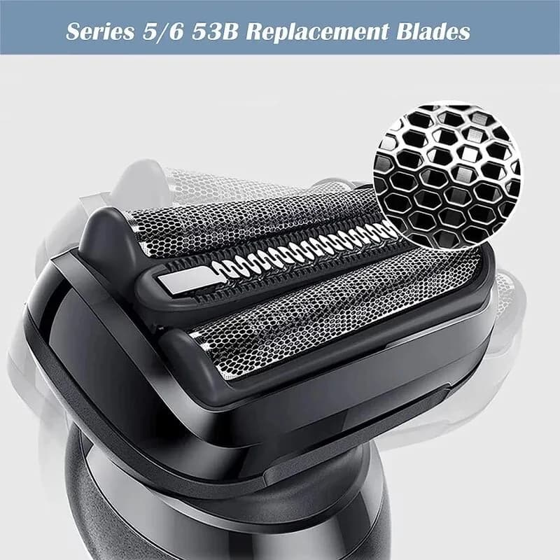 رأس ماكينة حلاقة كهربائية محدثة من براون 52B 52S، مناسبة لـ 5020S، 5030S، 5040S، 5050S، 5070S، 5090CC - 2