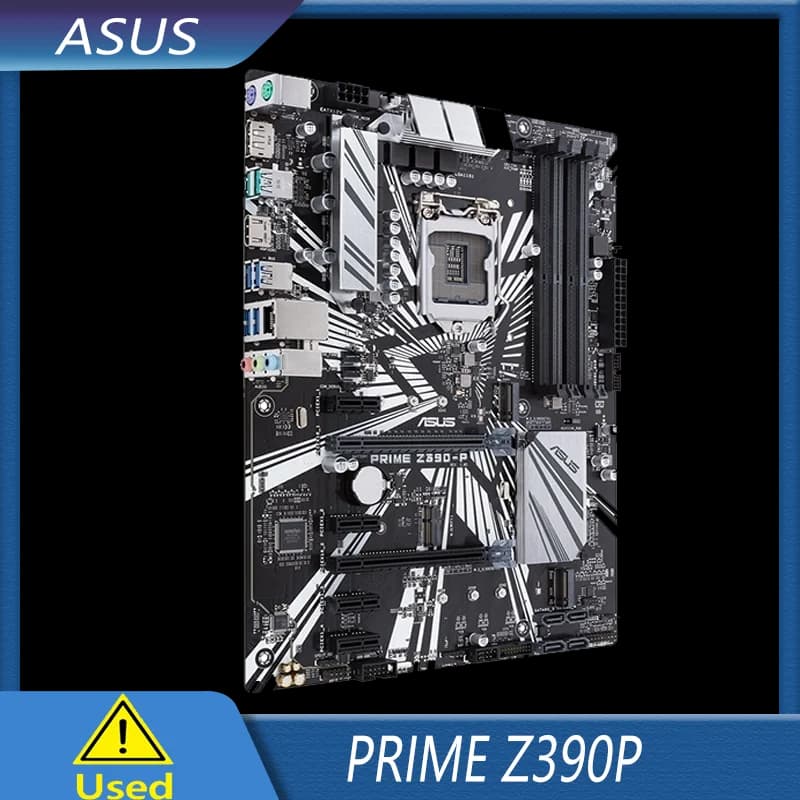 ASUS PRIME Z390-P supports 8th 9th generation processors LGA 1151 DDR4 motherboard - 3