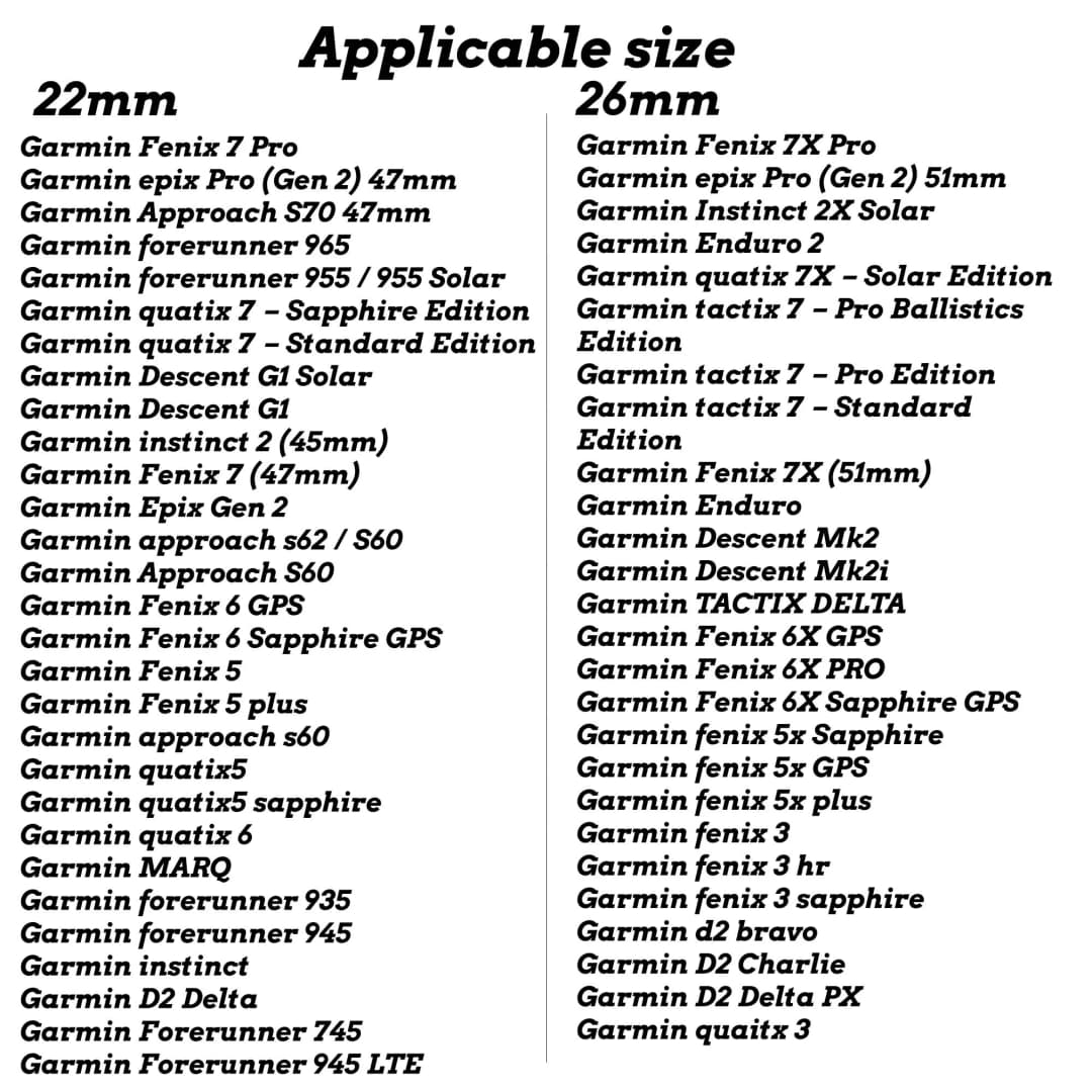 حزام ساعة Garmin Quick Fit مقاس 22/26 ملم لـ fenix 6 6X Pro 5 5X 7 7X مع شاحن/كابل شحن وحزام ساعة منسوج من النايلون - 5