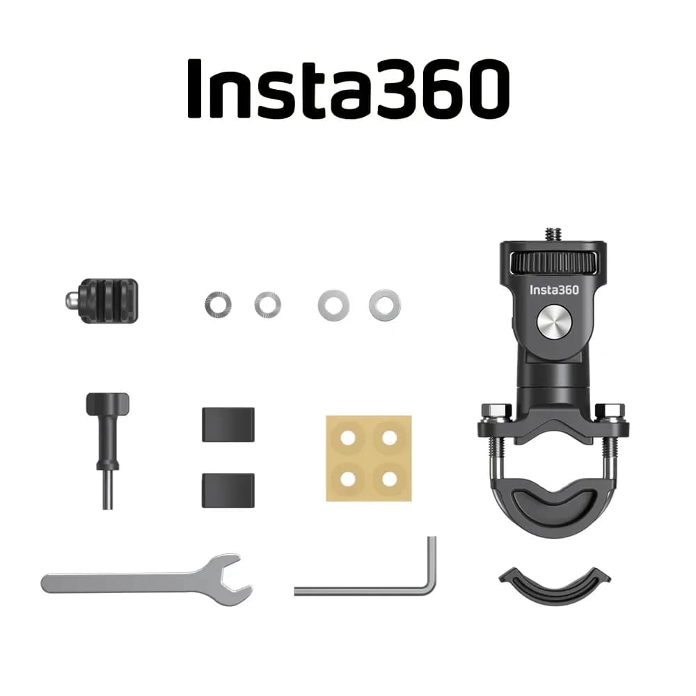 100% أصلي Insta360 حامل U-Bolt للدراجات النارية - إكسسوارات كاميرا Insta 360 الرسمية مناسبة لكاميرات X/Ace الرياضية - 2