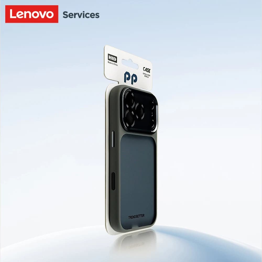 Lenovo Luxury Orange Shield Matte Transparent Phone Case For iPhone 16 17 Pro Max New Metal Buttons Skin Feel Shockproof Cover - 4