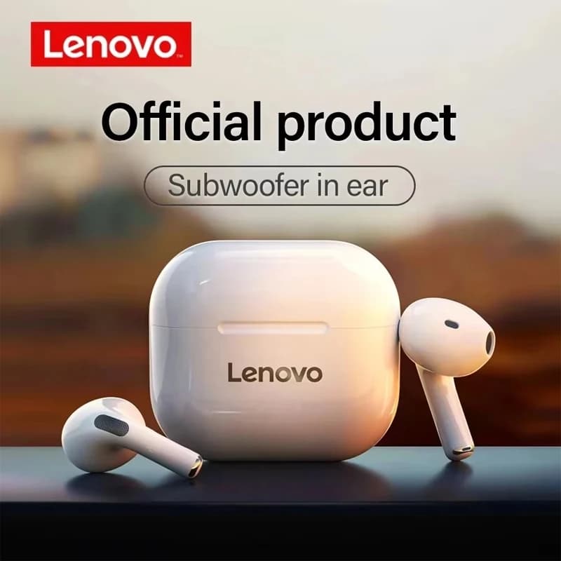 Choice Lenovo LP40 Bluetooth Earphones TWS Wireless HiFi Stereo Immersive Music Headphone HD Call Sport Touch Control Earbud New - 2