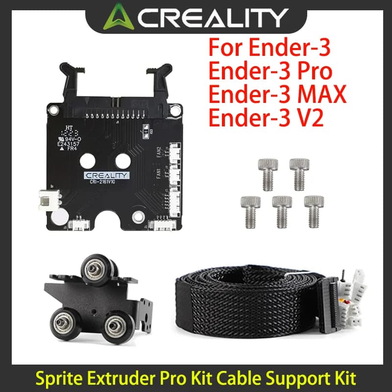 مجموعة كابلات احترافية لرأس الطابعة ثلاثية الأبعاد Creality Sprite، مناسبة لـ Ender-3/Ender-3 Pro/Ender-3 MAX/Ender-3 V2
