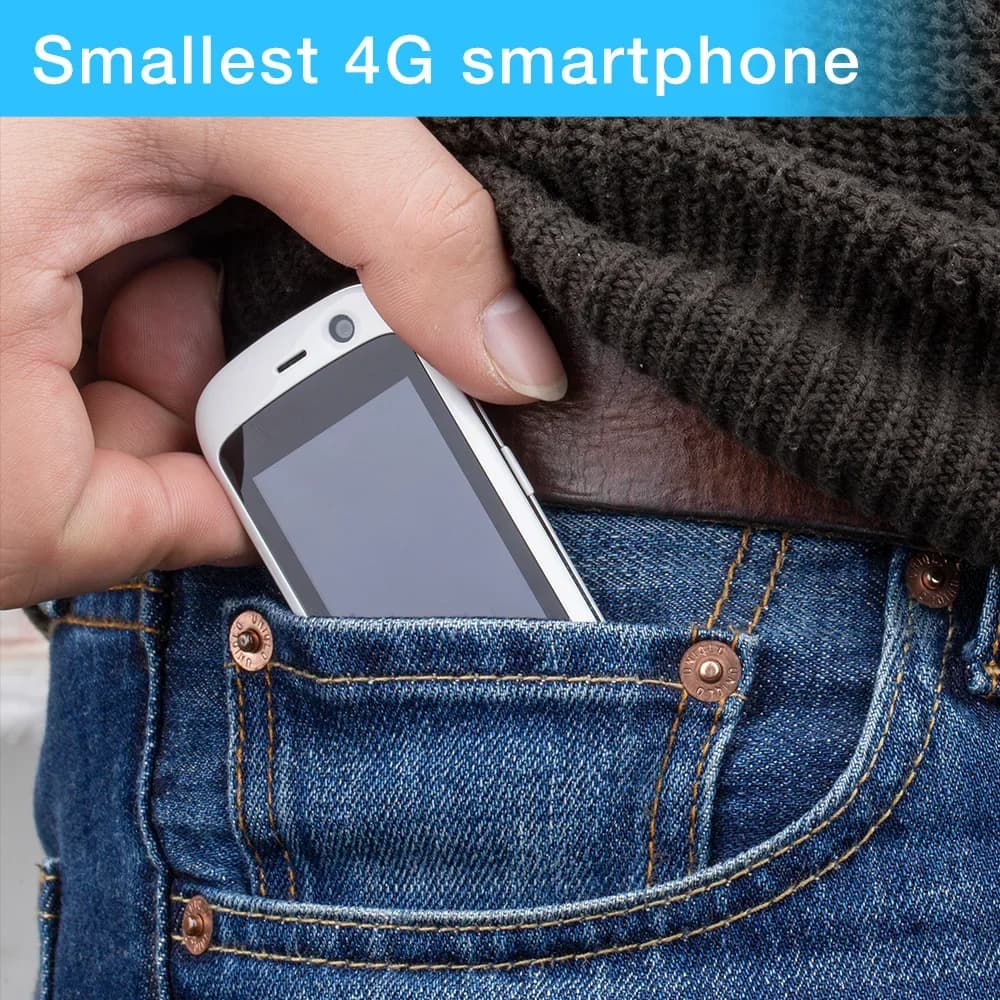 Unihertz Jelly Pro Super Mini Smartphone 2GB RAM 16GB ROM 2.45' Android 7.0 8.0MP Quad Core Small Card Pocket Mobile Phone - 5