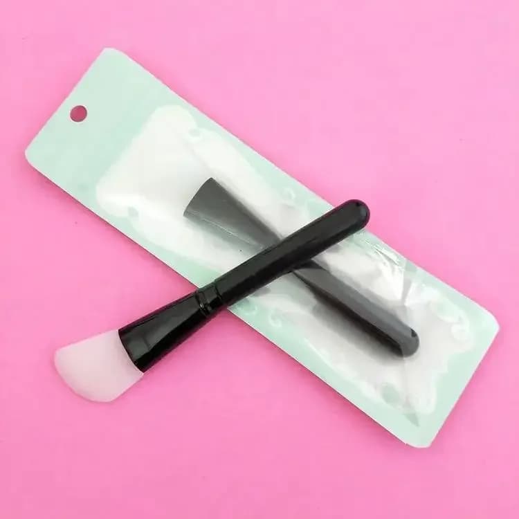 1pc Silicone Mask Brush, Makeup Beauty Brush Handle Diy Soft Head Mask Stick Adjustment Stick Soft Facial Mask Face Care Tool - 5