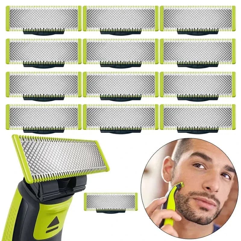 Electric Shaver Replacement Blade Head For One Blade QP2520， QP2530，QP2620，QP2630， QP6510，QP6520 Hybrid Trimmer QP2834/60
