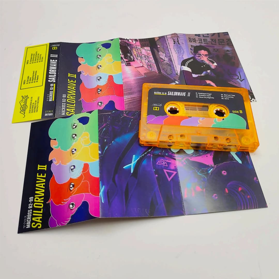 شريط موسيقى City Pop YUNG BAE MACROSS 82-99 Tsukino Usagi، ألبوم Vaporwave Bae، SAILORWAVE، أشرطة كاسيت، أزياء تنكرية، صندوق موسيقى تصويرية، هدايا - 5