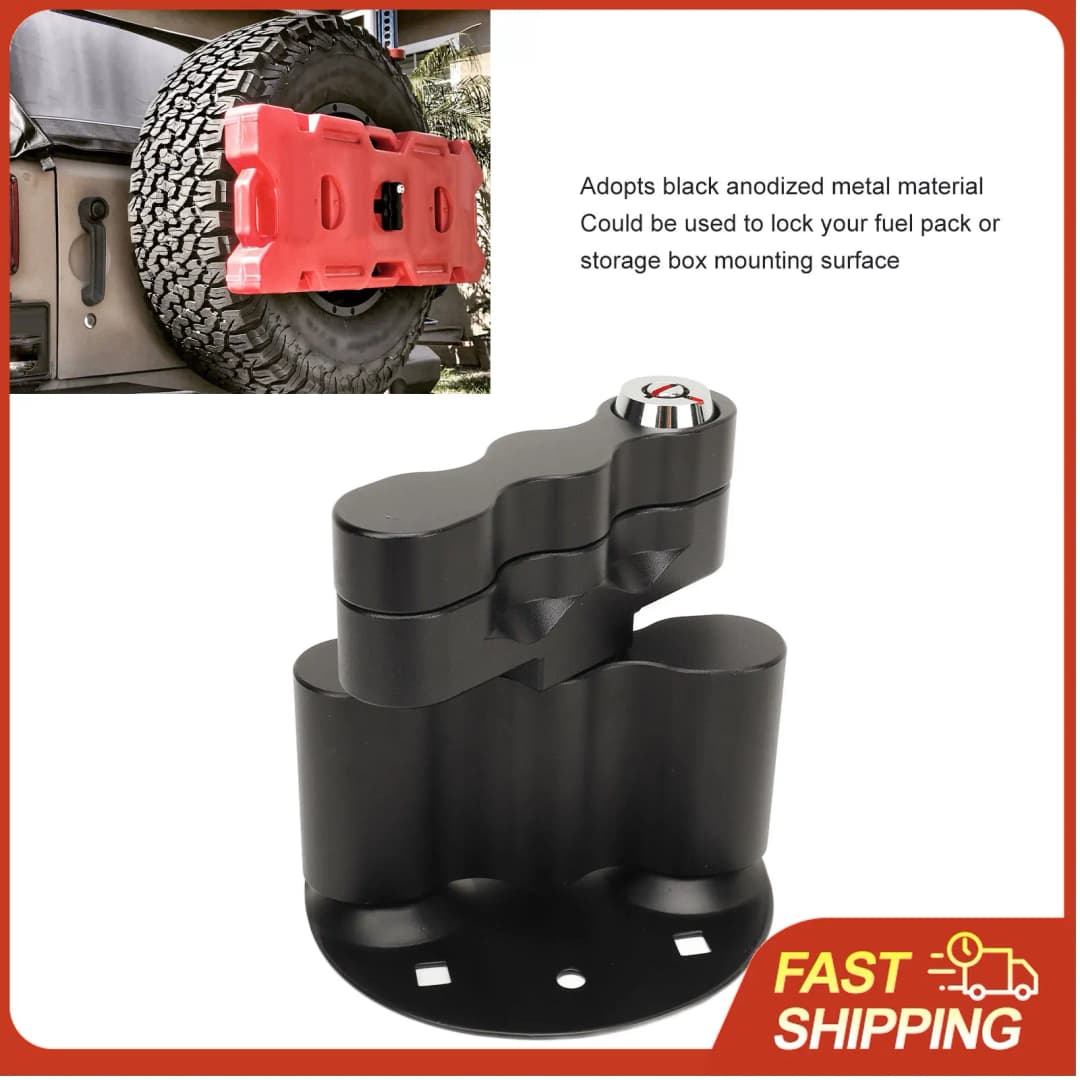 قفل تثبيت حزمة علبة وقود قفل حزمة تثبيت لعلبة وقود RotopaX LOX‑PM صندوق تخزين حزمة وقود حزمة مياه