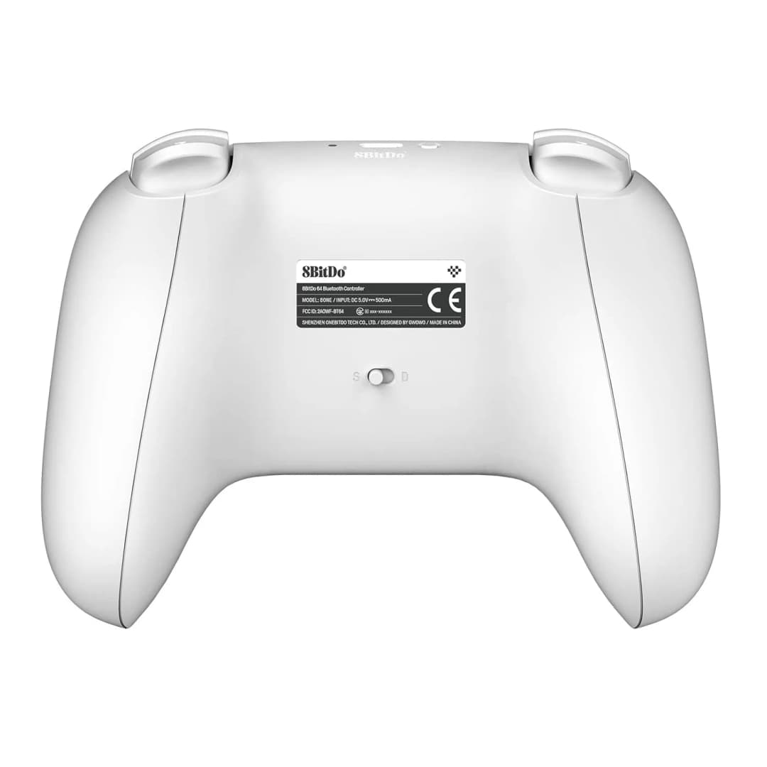 وحدة تحكم 8BitDo 64 بلوتوث مع عصي تحكم بتأثير هول لمحاكاة 3D، نينتندو سويتش، سويتش 2، ويندوز وأندرويد، كمبيوتر - 4