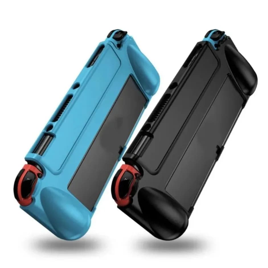 غطاء حماية سيليكون ناعم لجهاز Switch OLED، غطاء واقي لإكسسوارات جهاز الألعاب - 2