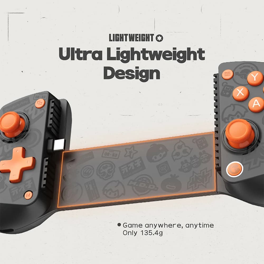 وحدة تحكم ألعاب محمولة GameSir X5 Lite إصدار Zenless Zone Zero، متوافقة مع آيفون وآيباد ميني وأندرويد، مرخصة رسمياً ZZZ - 6