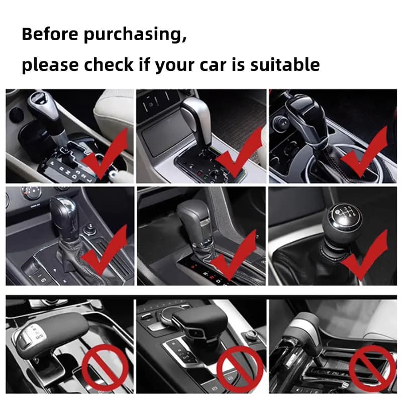 New Car Gear Shift Hoodie Cover Shift Cover Gear Handle Decoration Fits Manual Automatic Car Shift Lever Interior Decor Ornament - 4
