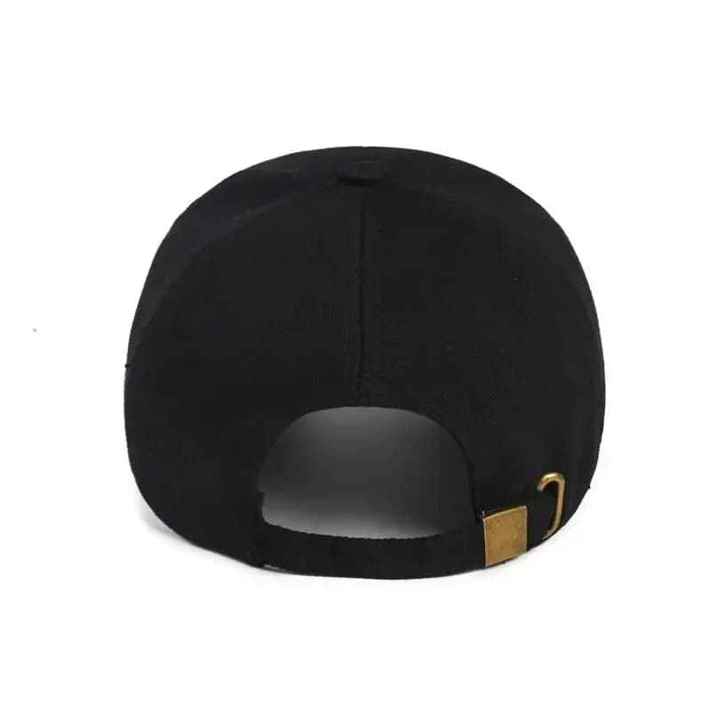 Summer Women Men Structured Baseball Cap Solid Cotton Adjustable Snapback Sunhat Outdoor Sports Hip Hop Baseball Hat Casquette - 5