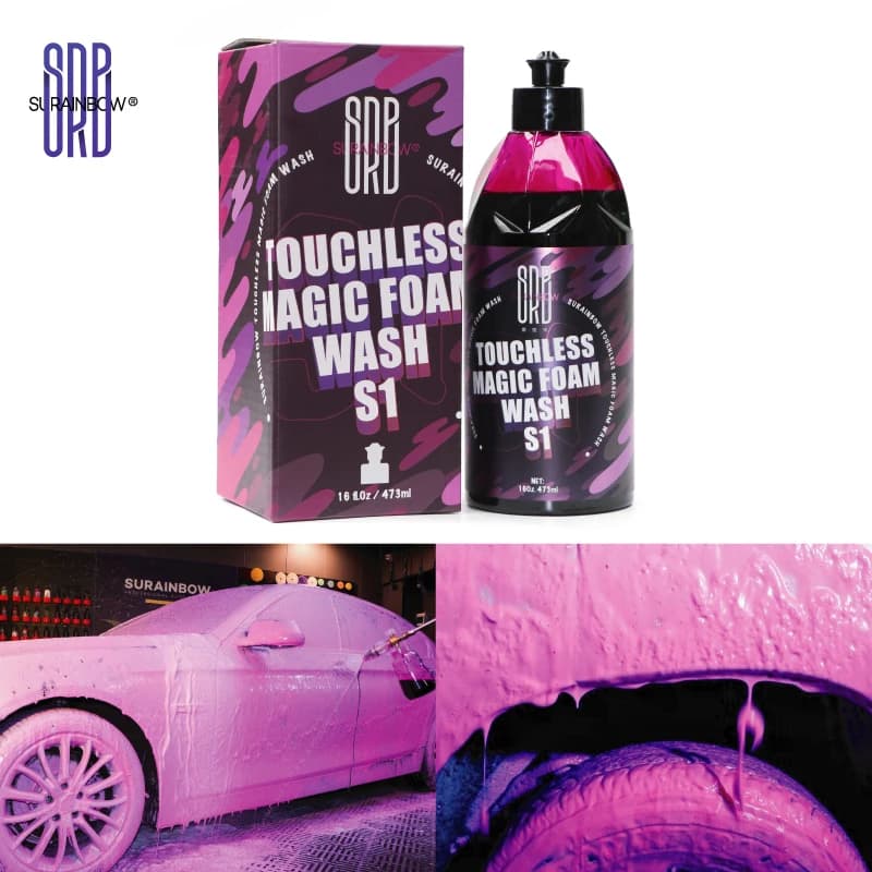 Pink Foaming Snow Foam Car Wash Soap (Works with Foam Cannons, Guns or Bucket Washes) Safe for Trucks, Motorcycles, RVs & More. - 5