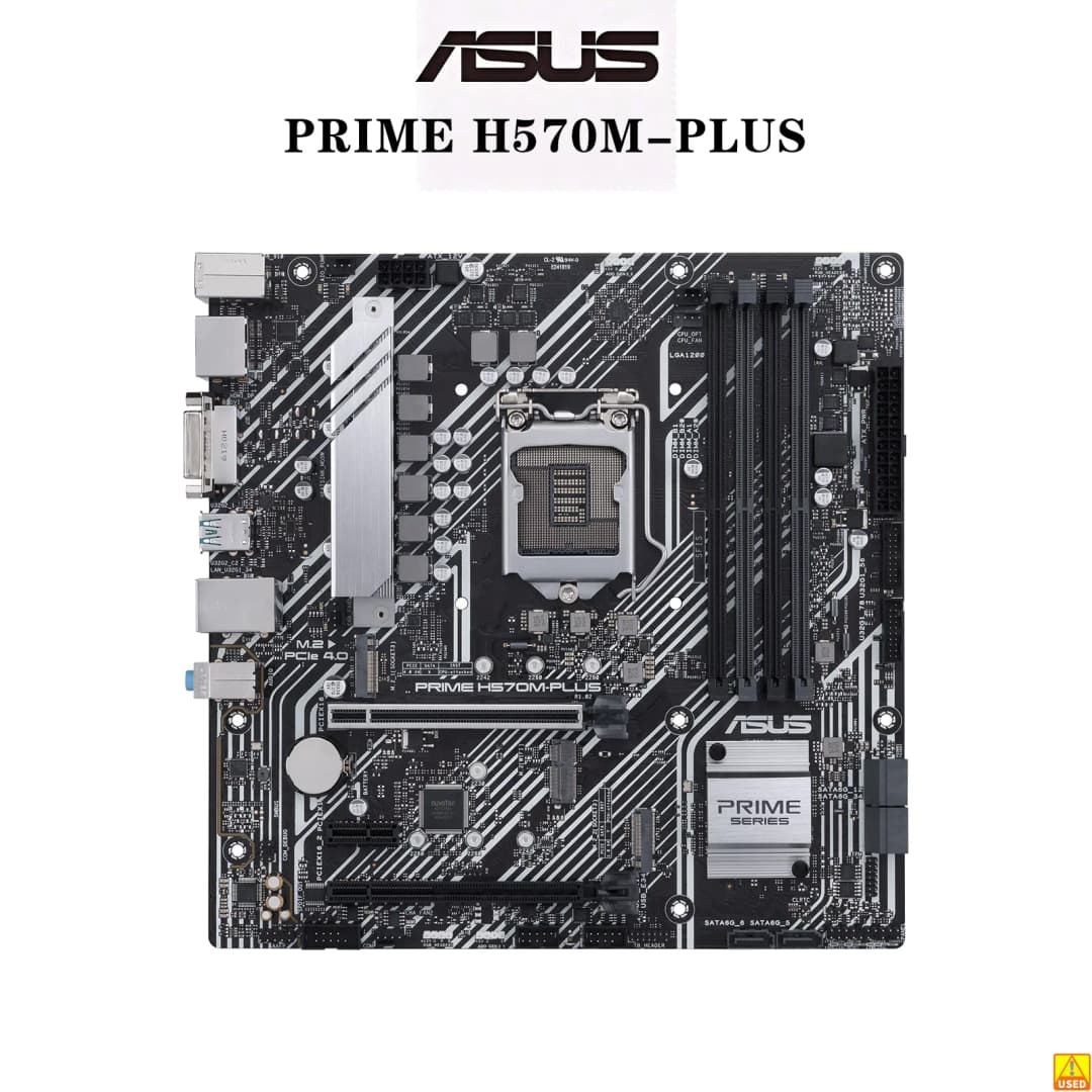 ASUS PRIME H570M-PLUS Motherboard Socket LGA1200 11th 10th CPU DDR4 4600(OC) Memory Chipset H570 Mainboard