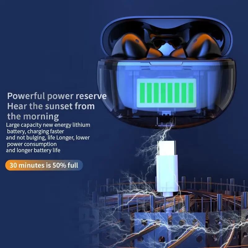 سماعة سوني اير 7 الأصلية TWS بلوتوث هاي فاي لاسلكية مع مايكروفون وعزل ضوضاء سماعات أذن لالعاب الحركة - 2