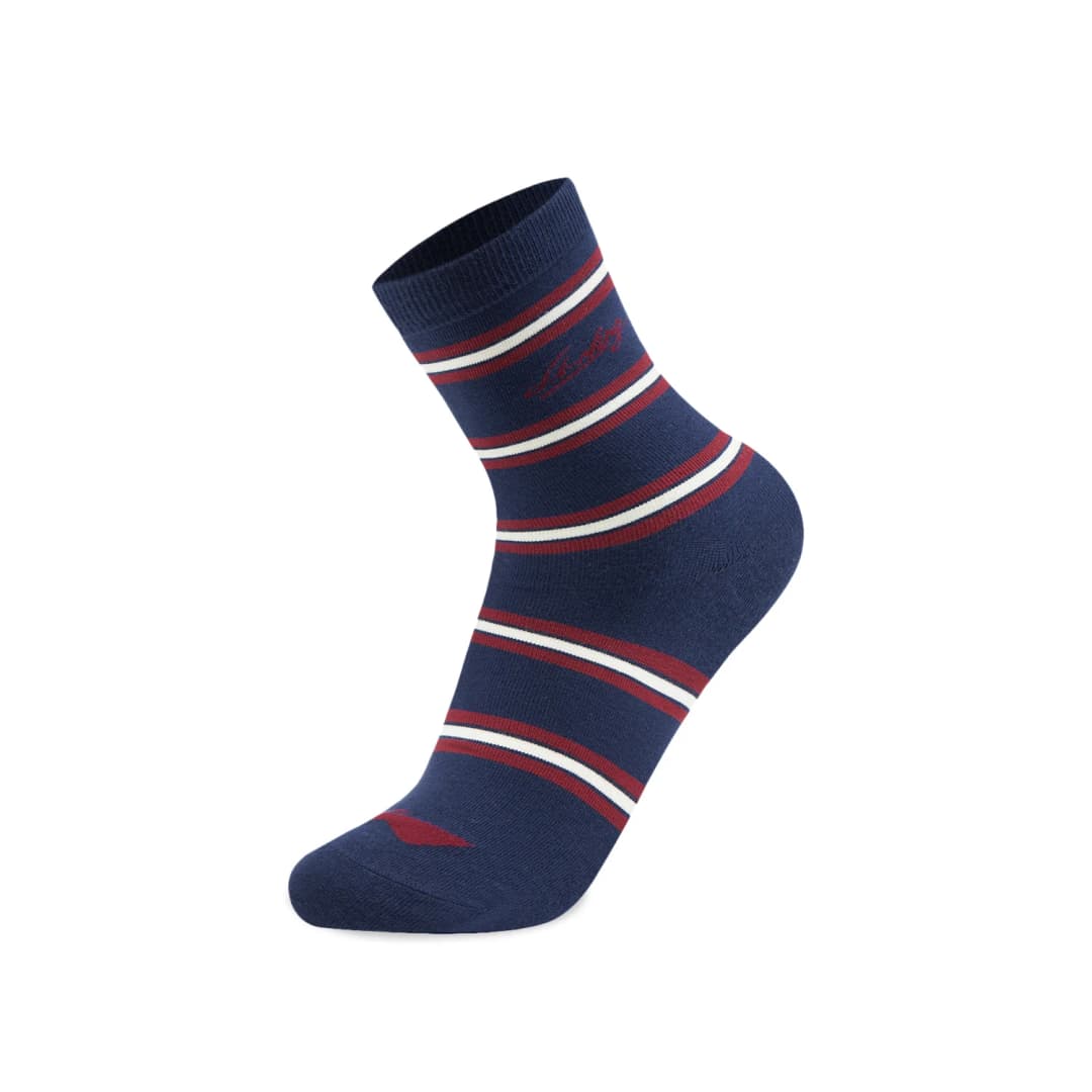 لي-نينغ جوارب رياضية للجنسين 3 أزواج مضادة للبكتيريا 59.3% قطن 36.9% بوليستر 3.8% إيلاستين للرجال والنساء AWTV125 - 2