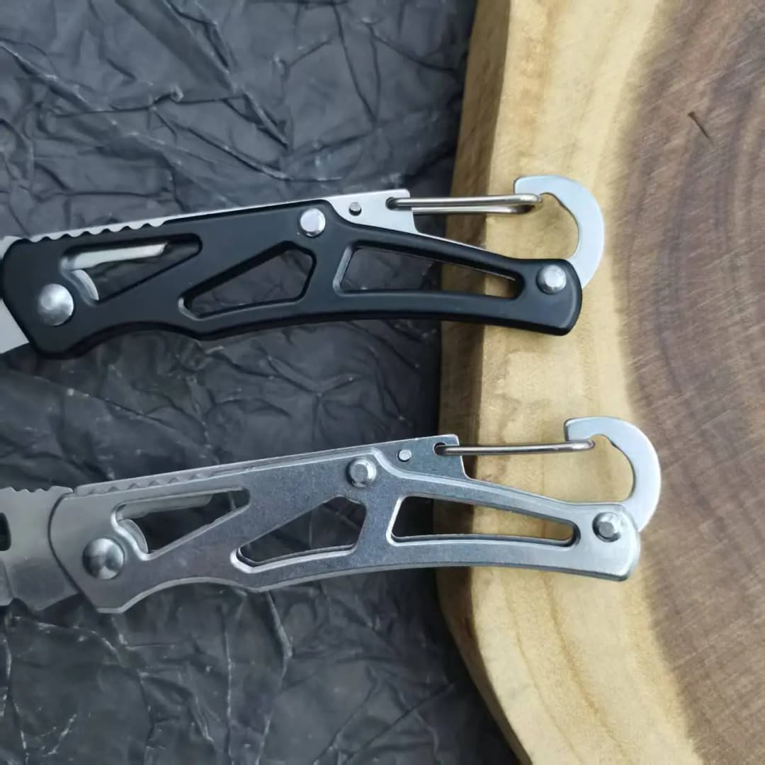 سكين جيب عملي، قابل للطي، سكين صيد وتخييم، سكين صيد أسماك، سكين فواكه - 6