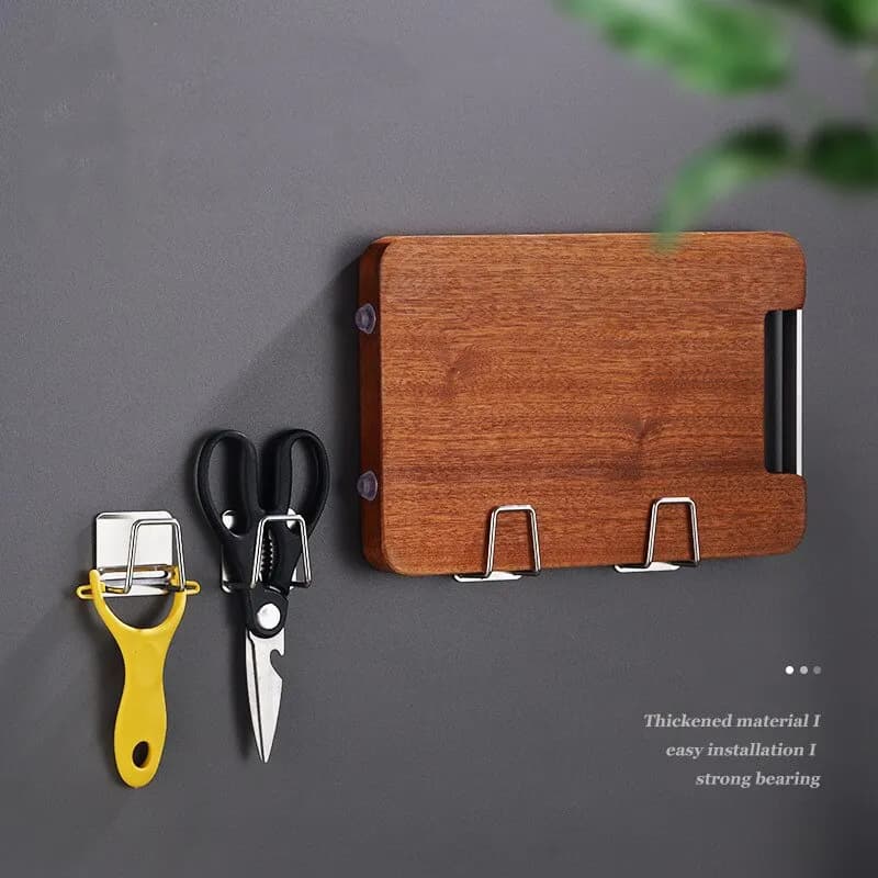 1pc Stainless Steel Sink Sponge Rack For Sponge Steel Wire Ball Draining Paste The Inner Wall Of The Sink Kitchen Supplies - 4