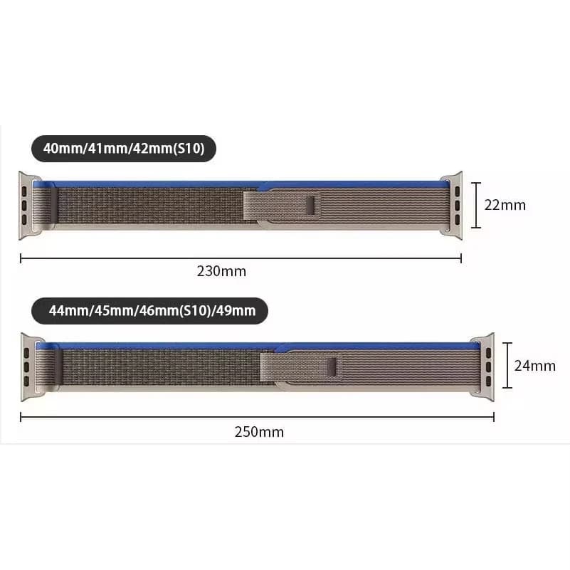 Trail Alpine loop strap for Apple Watch bands ultra3 2 49mm 44mm 45mm 46mm 42mm 41mm 40mm correa iWatch series 11 10 9 8 7 6 SE3 - 5