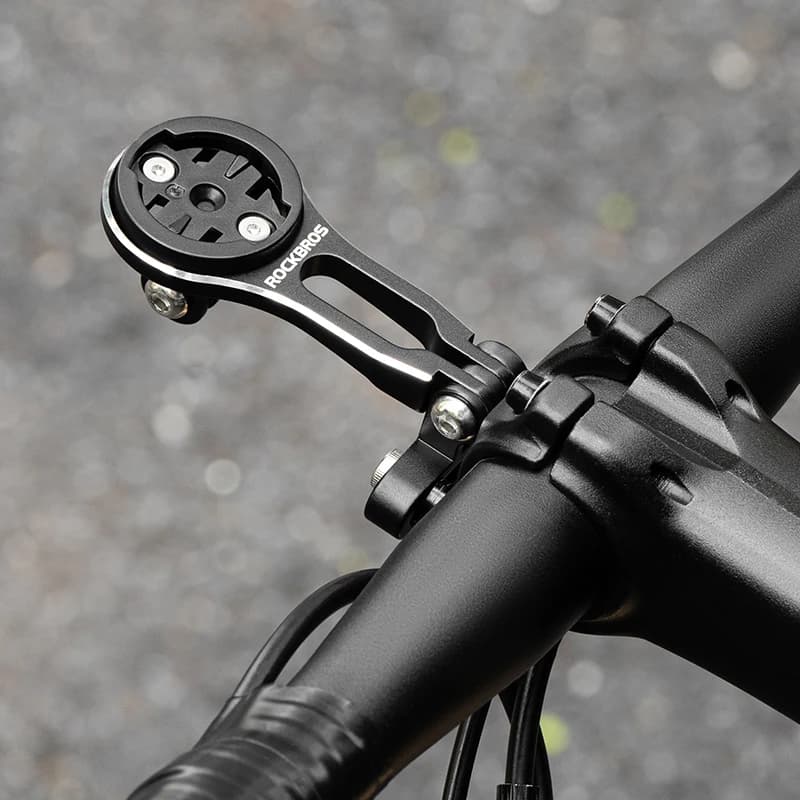 ROCKBROS Bike Bracket Front Light Lamp Holder Aluminum Alloy Extension Holder for Bicycle Computer Wahoo Bryton Garmin Bracket - 3
