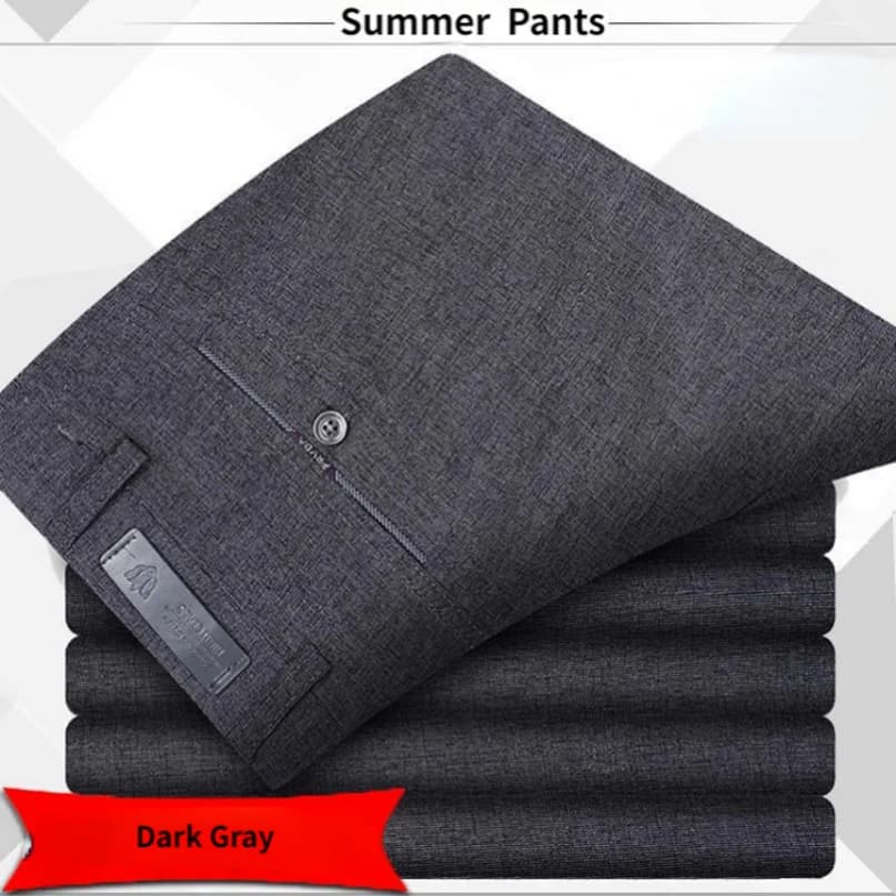 High Quality Men's Suit Pants Classic Summer Spring Pants High Waist Autumn Trousers Business Casual Pant Dropshipping Gozbkf - 2
