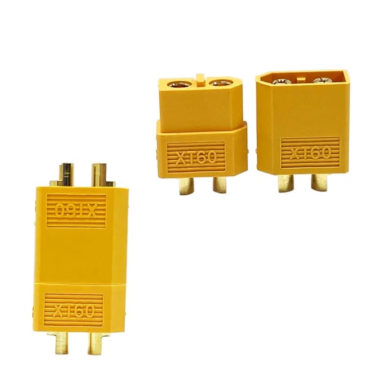 2/5 قطع موصلات XT60 ذكر وأنثى، قابس T لبطارية RC ليبو، إكسسوارات طائرات درون وسيارات RC - 3