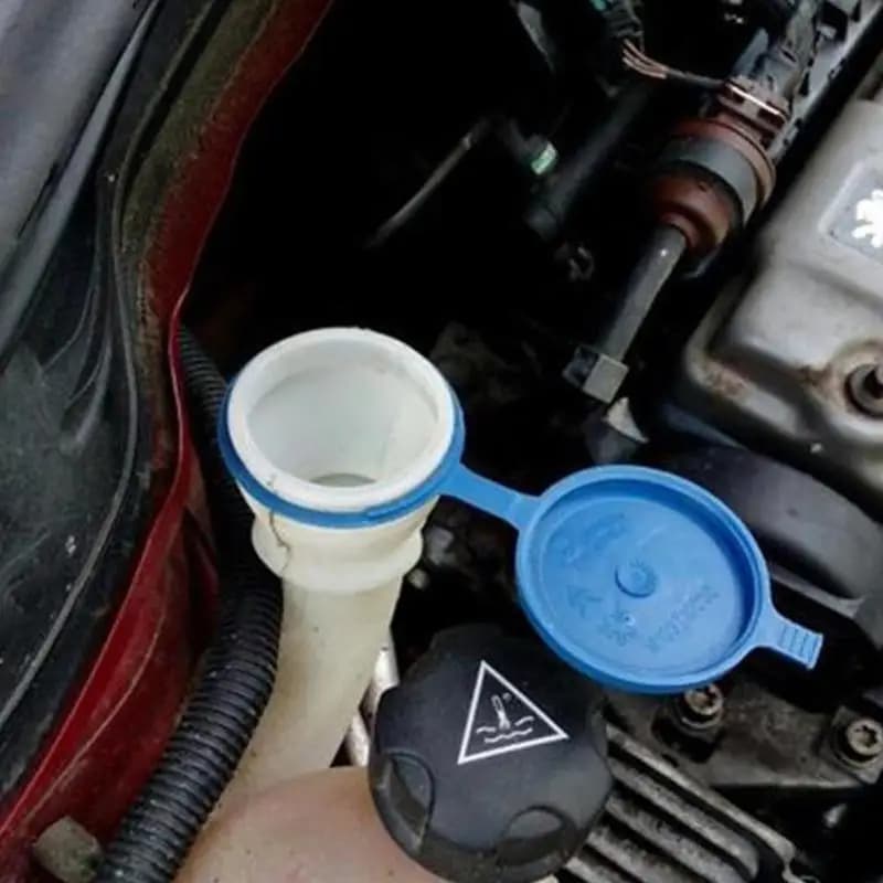 Suitable For Peugeot 307 206 408 308 207 Water Bottle Filling Pipe Car Windshield Wash Fluid Reservoir Cap - 2