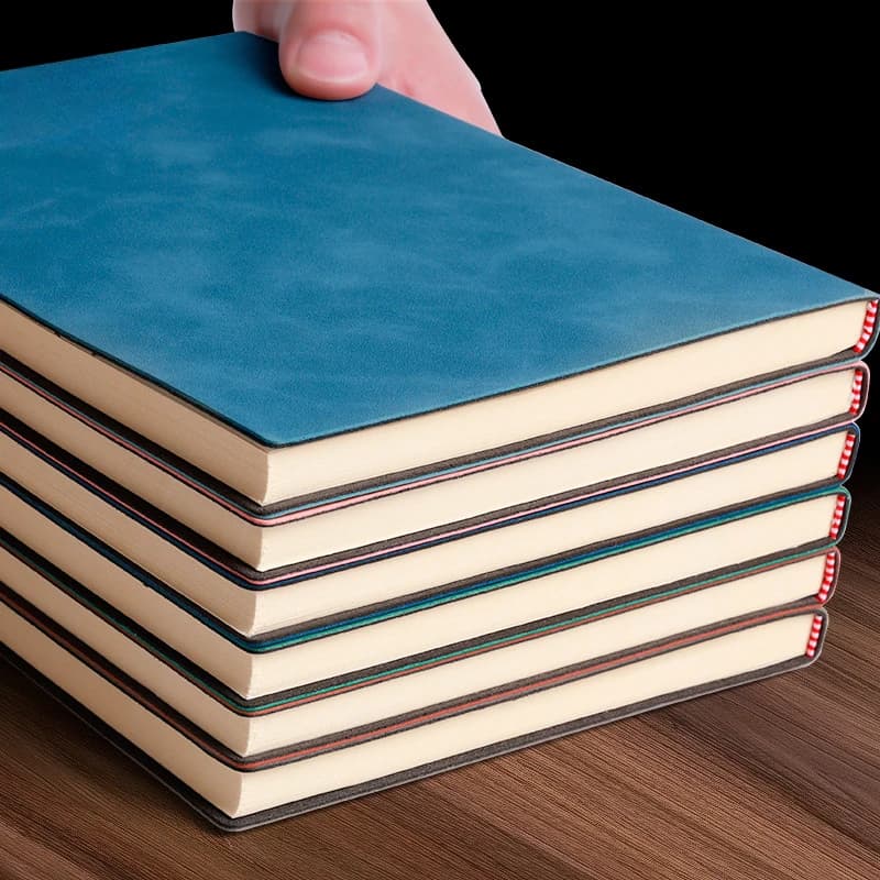 دفتر A5 بجلد أنيق، مفكرة، مذكرات، دفتر تعلم، دفاتر ومجلات مكتبية بالجملة