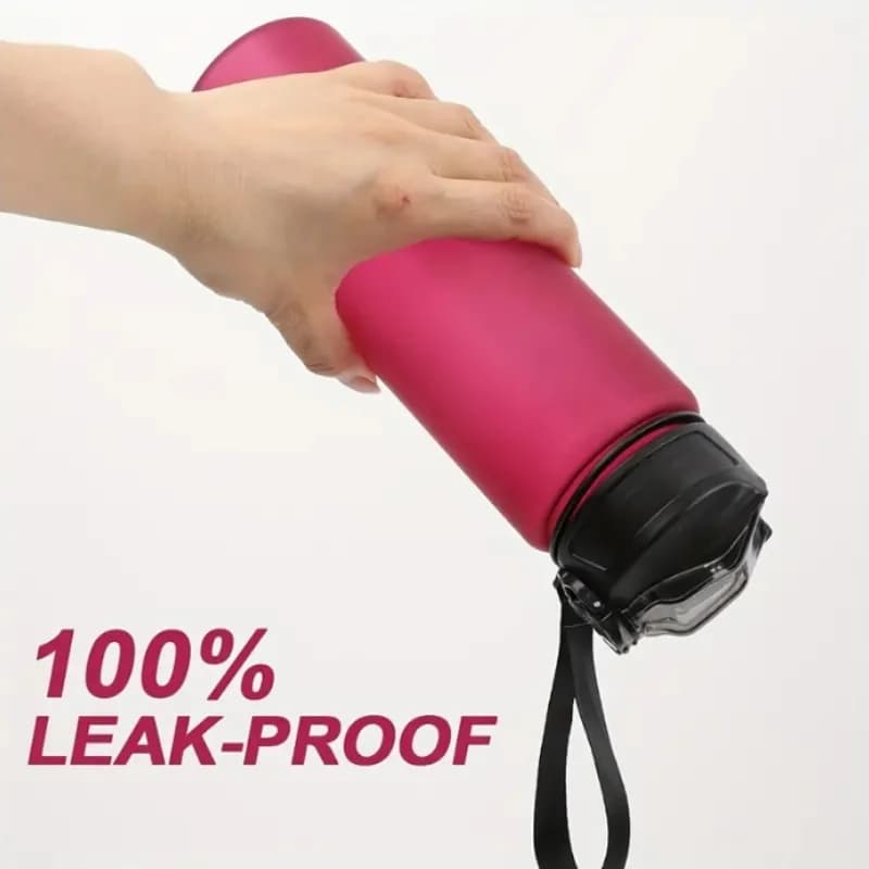 زجاجة مياه رياضية سعة 750 مل للتخييم في الهواء الطلق وصالة الألعاب الرياضية - هدية عيد ميلاد مناسبة لأسلوب حياة نشط - 5