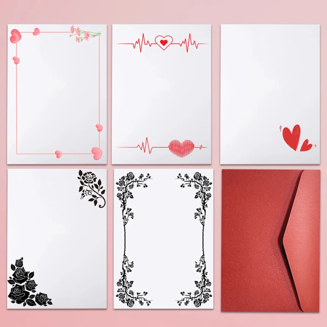 DIY Custom envelopes letter, Valentine's Day letter customization, friend blessing letters,Company documents print,Mail a letter - 3