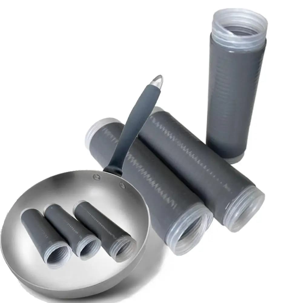 غطاء مقبض القدر مقاوم للحرارة حامي مقلاة جديدة غطاء مقبض ساخن غطاء مقبض المقلاة من المطاط جديد - 6