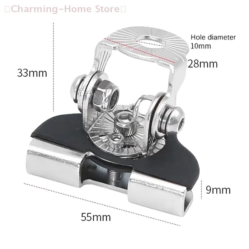 【M】1/2 قطعة حامل تثبيت شريط إضاءة LED حامل تثبيت إضاءة عمل LED حامل مصباح ضباب غطاء المحرك إكسسوارات سيارات للطرق الوعرة - 6