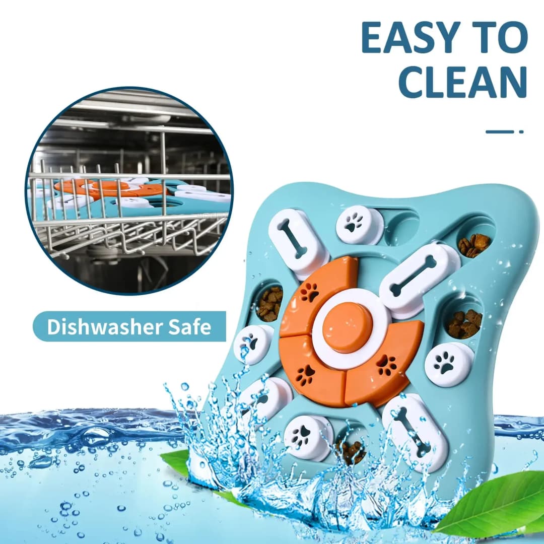 ألعاب ألغاز لتدريب ذكاء الكلاب تفاعلية ومحفزة عقليًا مغذية بطيئة مسلية ألعاب إثراء للكلاب الكبيرة والمتوسطة والصغيرة - 5