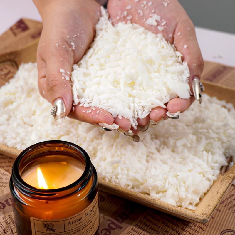 1000/500/250/100 جرام شمع الصويا الطبيعي DIY بها بنفسك الشموع اليدوية الحرف 100% شمعة معطرة خالية من المضافة مجموعة صنع المواد الخام - 4