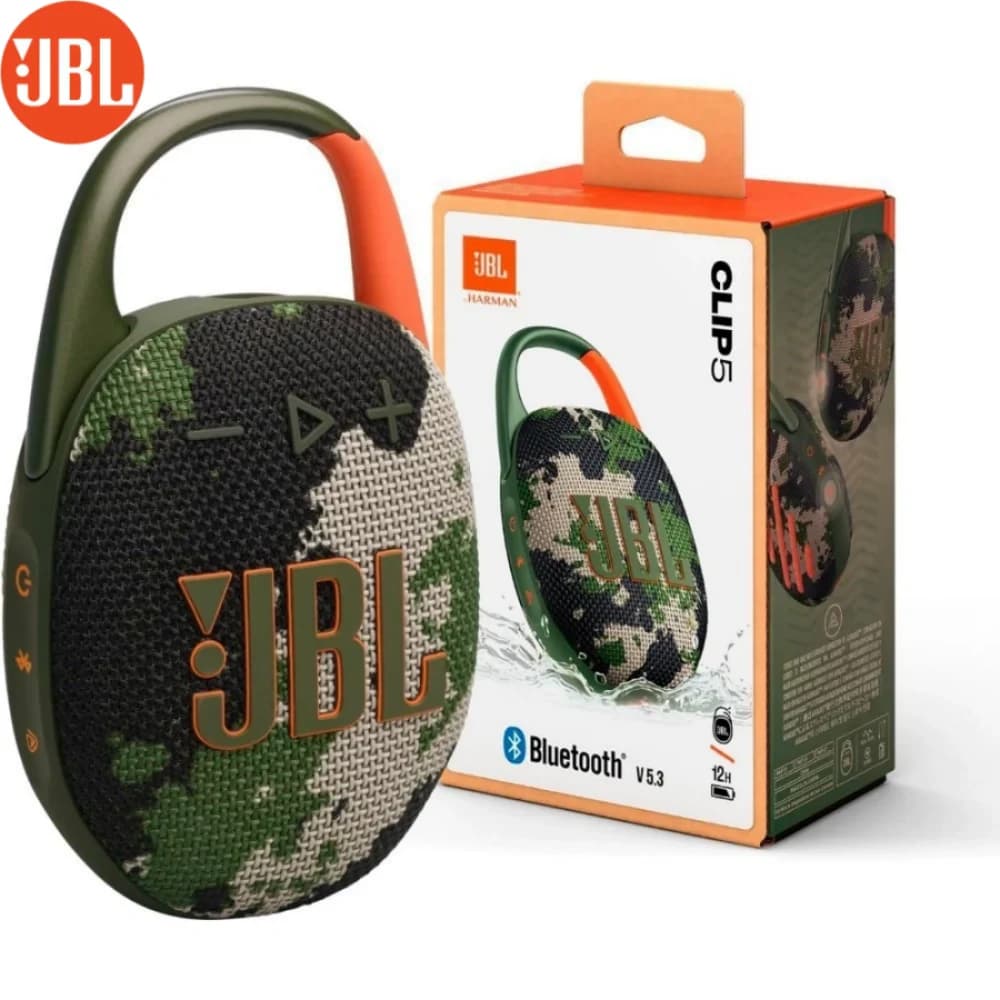 accessories JBL Clip 5 Clip On Bluetooth Speaker IP67 Waterproof Dustproof Deep Bass 10H Playtime  cable saver 0.3m cable - 2