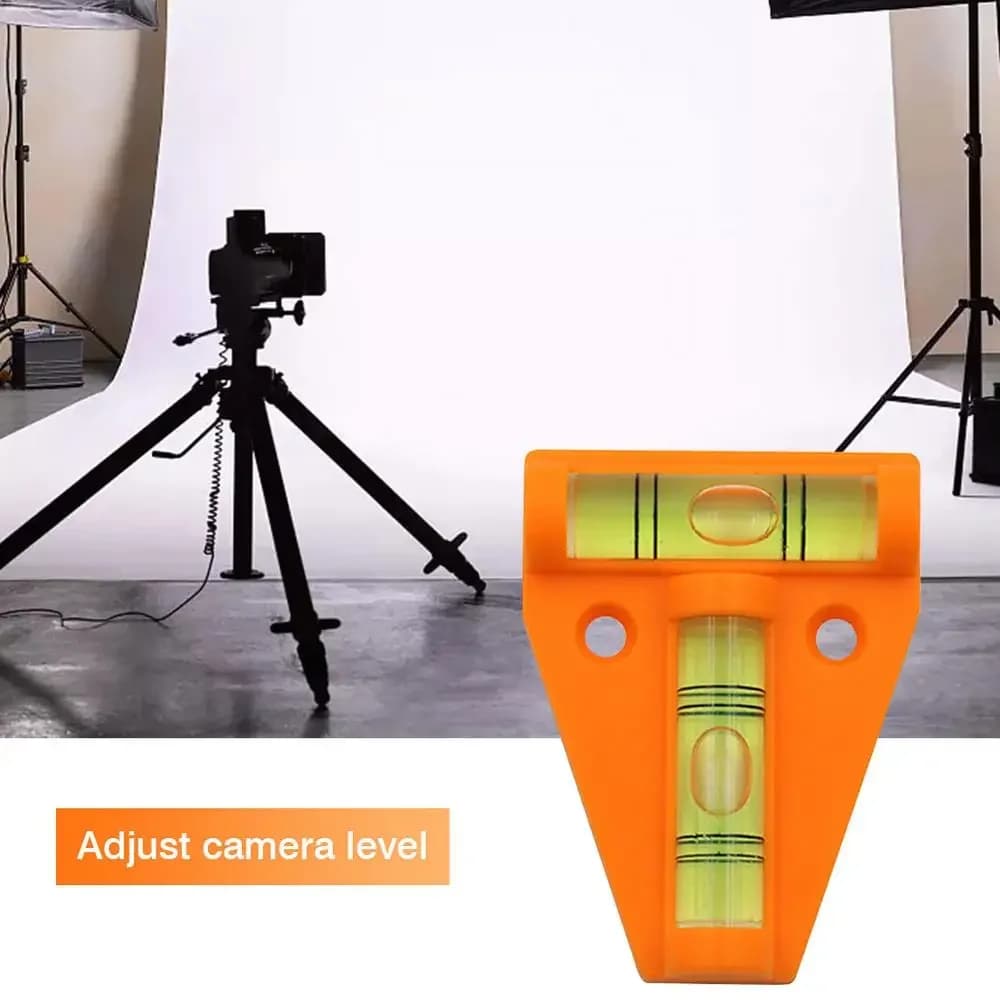 RV Triangle Level Measuring Kit for Caravan Camper T-Type Spirit Level Plastic Measuring Vertical and Horizontal Adjuster Scope - 5