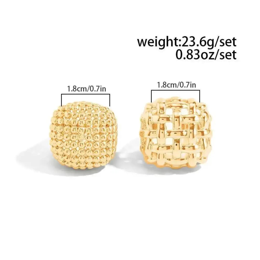 KunJoe 2Pcs/Set Luxury Geometric Adjustable Open Rings for Women Vintage Irregular Square Chunky Knuckle Ring Wedding Jewelry - 4