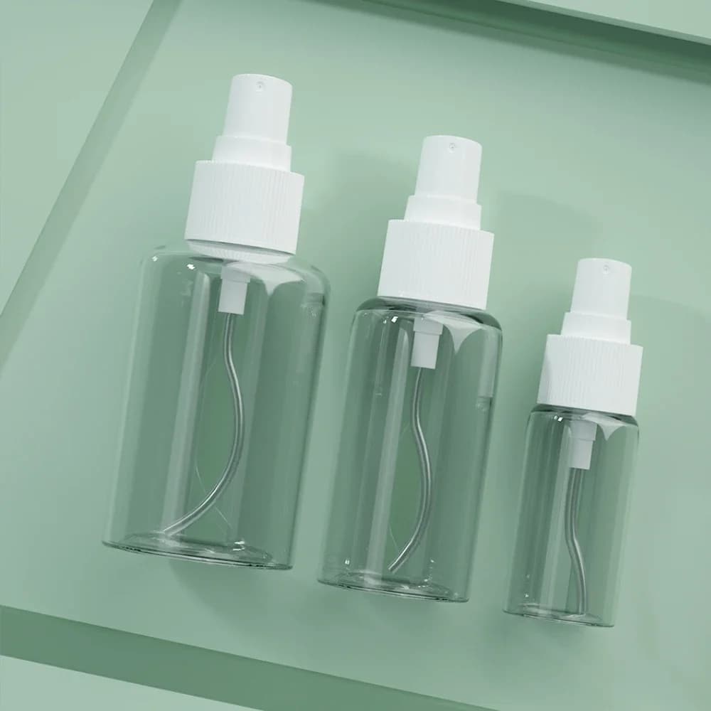 زجاجة عطر قابلة لإعادة التعبئة بخاخ محمول للسفر زجاجات صغيرة فارغة عبوة رذاذ عطر بلاستيكية 10 مل 30 مل 50 مل 75 مل 100 مل - 3