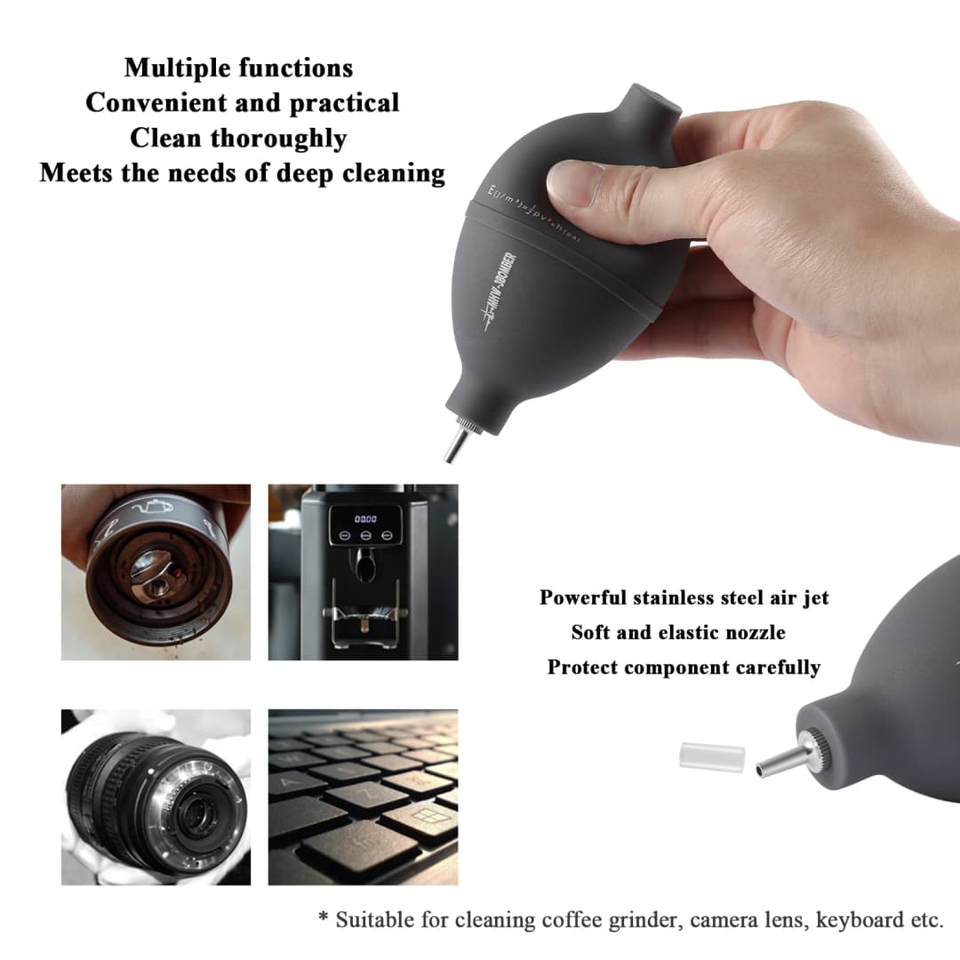 MHW 3BOMBER Coffee Grinder Cleaning Brush Air Blower Camera Dust Clean Blower Coffee Grinder Clean Tools Barista Accessories - 2