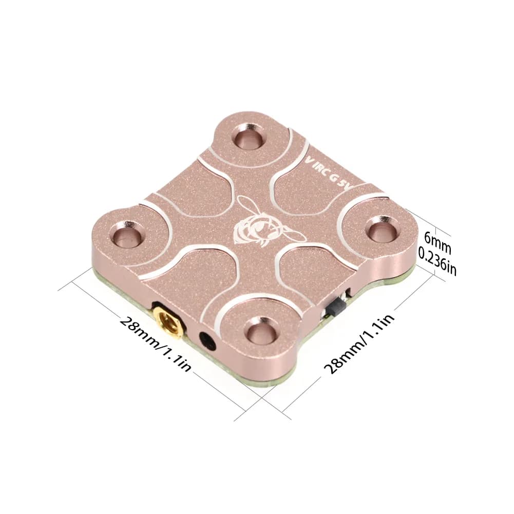 مرسل SpeedyBee TX800 VTX بقوة 25mW/200mW/400mW/800mW ودعم Tramp لطائرات RC FPV - 5