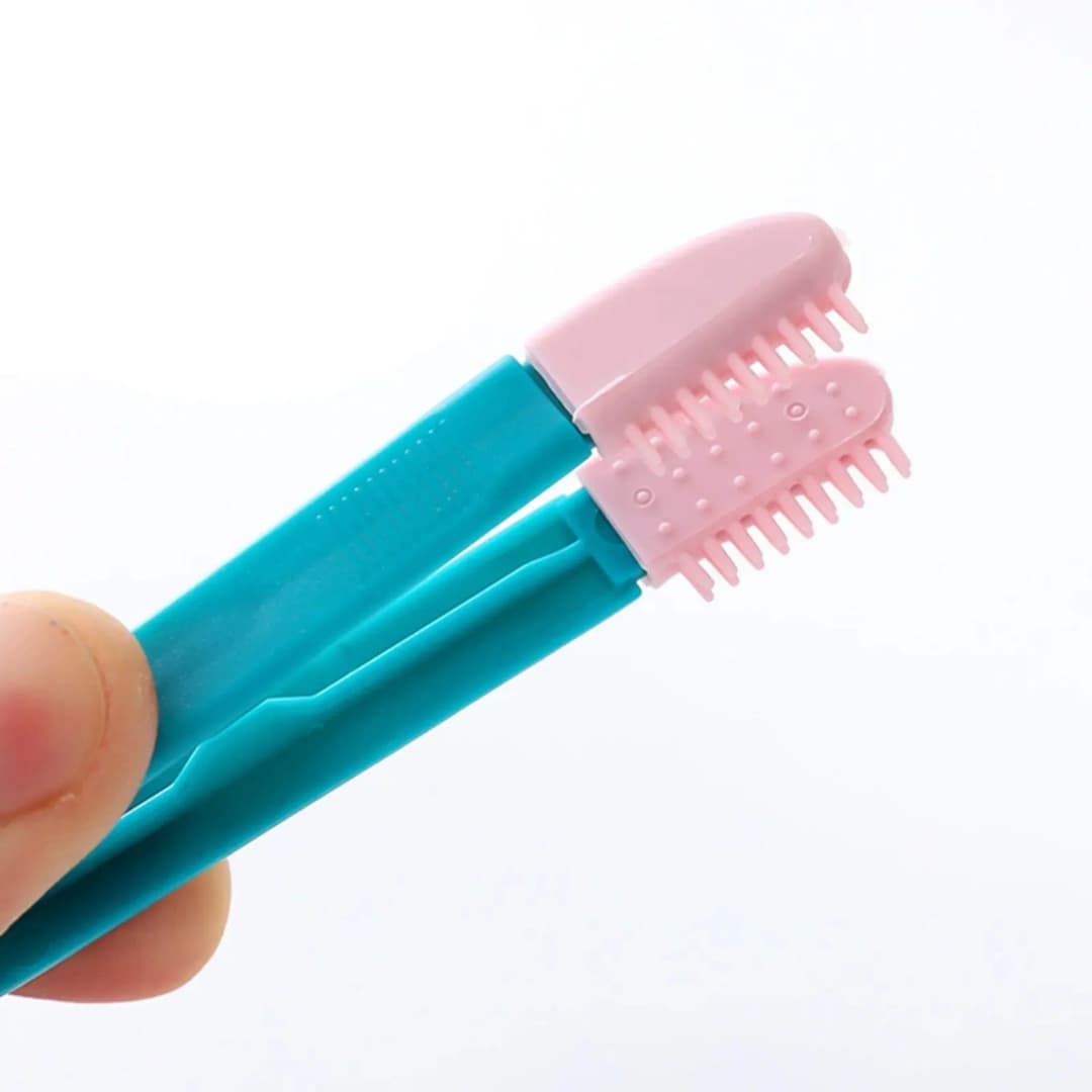 Pet Eye Cleaning Brush Comb Tear Stain Remover Cleaning Grooming Brushes for Small Cat Dog Pets Eye Wipe Cleaner Products - 4