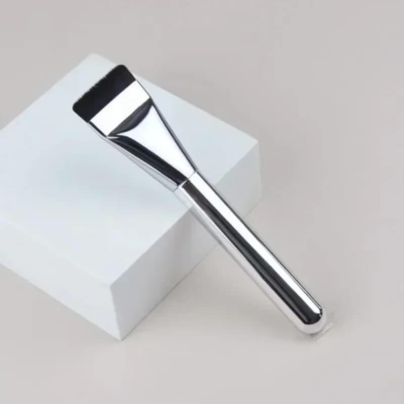 Ultra Thin Foundation Brush Lightweight and Thin Face Contour Brush Flat Contour Brush Blending Foundation Cream Makeup Brushes - 3