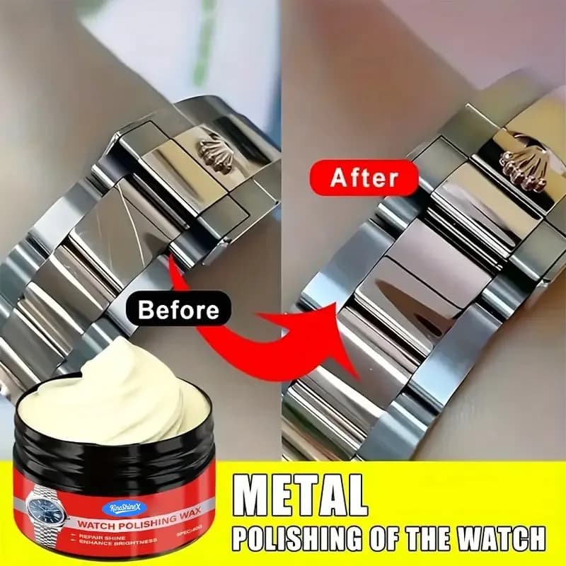 Instant Watch Polishing Paste-Metal Frame Renewal Cream,Strap and Screen Scratch Repair,Metal Jewelry Repair,Repair Tools & Kits