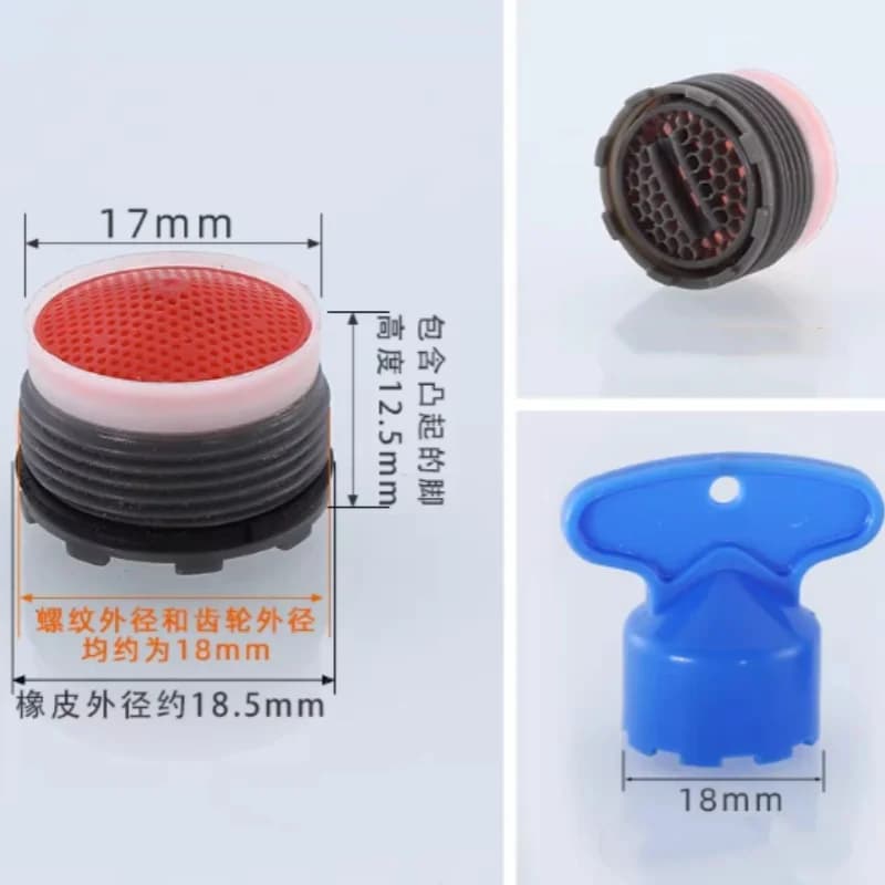 2 قطعة توفير المياه الحنفية الذكور الموضوع مهوية صنبور فقاعة حوض المطبخ ملحق مجموعة متنوعة من الأحجام للحمام أداة بالجملة - 4