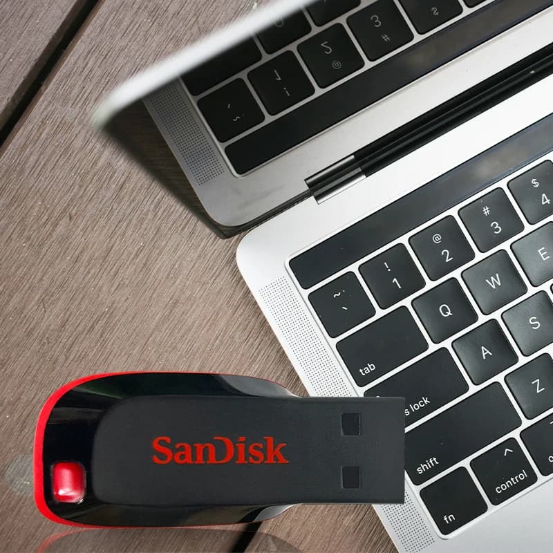 SanDisk USB2.0 FAT32 Cruzer CZ50 Flash Drive Compact Encrypted Flash Memory Stick USB2.0 PenDrive for Desktop Laptop - 5